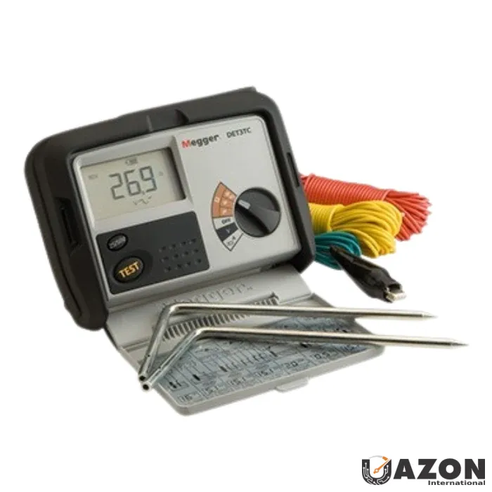 Megger DET3TC 3 Terminal Earth Resistance Tester