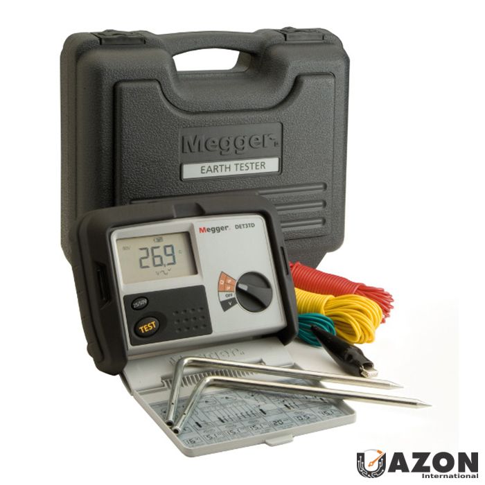 Megger DET3TD Earth Electrode Resistance Tester