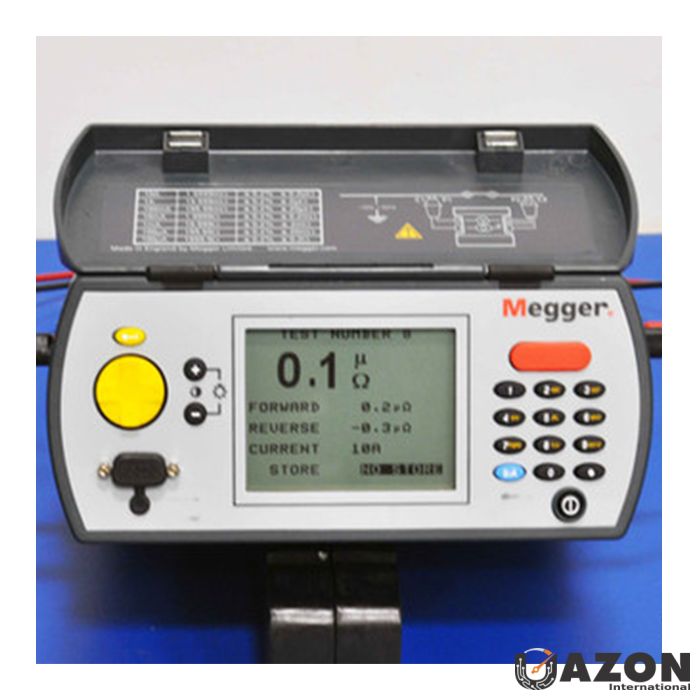 Megger DLRO10X Micro-ohmmeter With Test Storage And Downloading