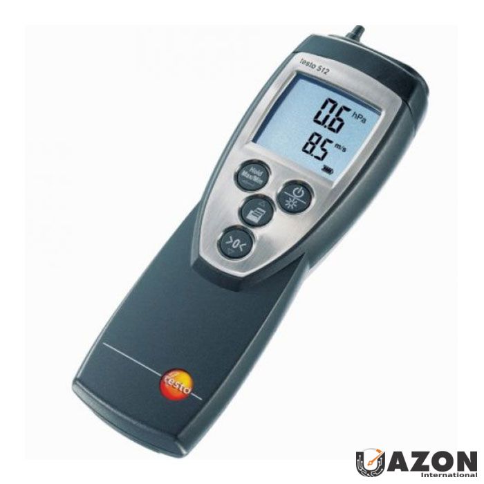 TESTO 512 Differential Pressure Meter 0-200 hPa