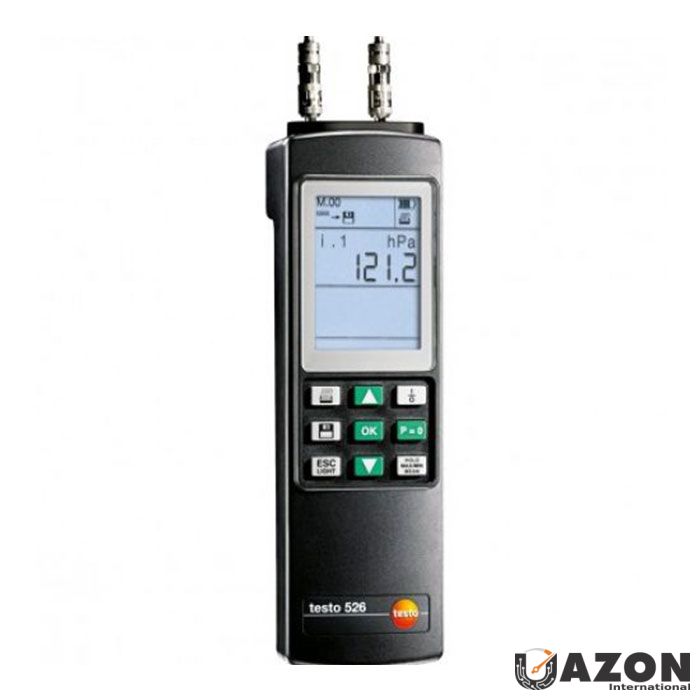 TESTO 526-2 High Precision Differential Pressure Measuring Instrument